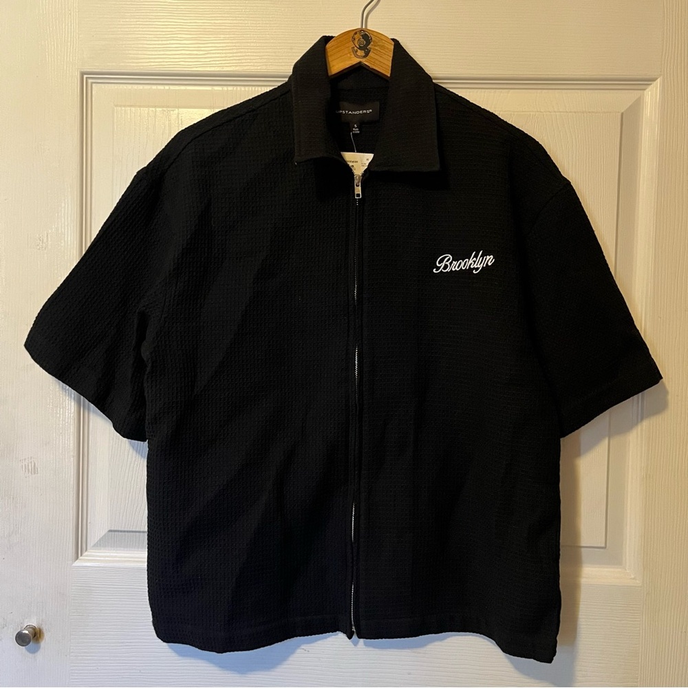 Upstanders Brooklyn New York City Auto Shop Shirt Jacket - Picture 2 of 5